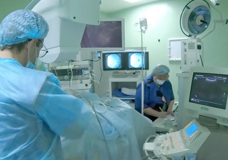 Впервые в Житомирской области провели лазерную перкутанную нефролитотрипсию – в Частной больнице Медибор