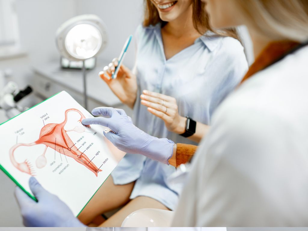 Огляд в гінеколога в приватній клініці