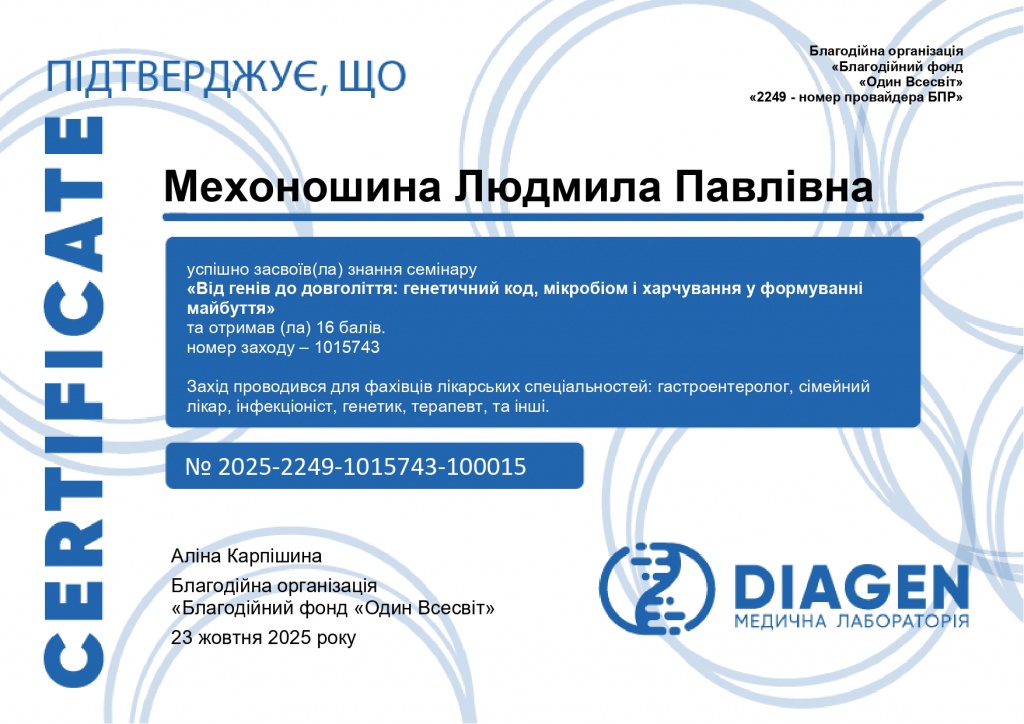 Сертификаты