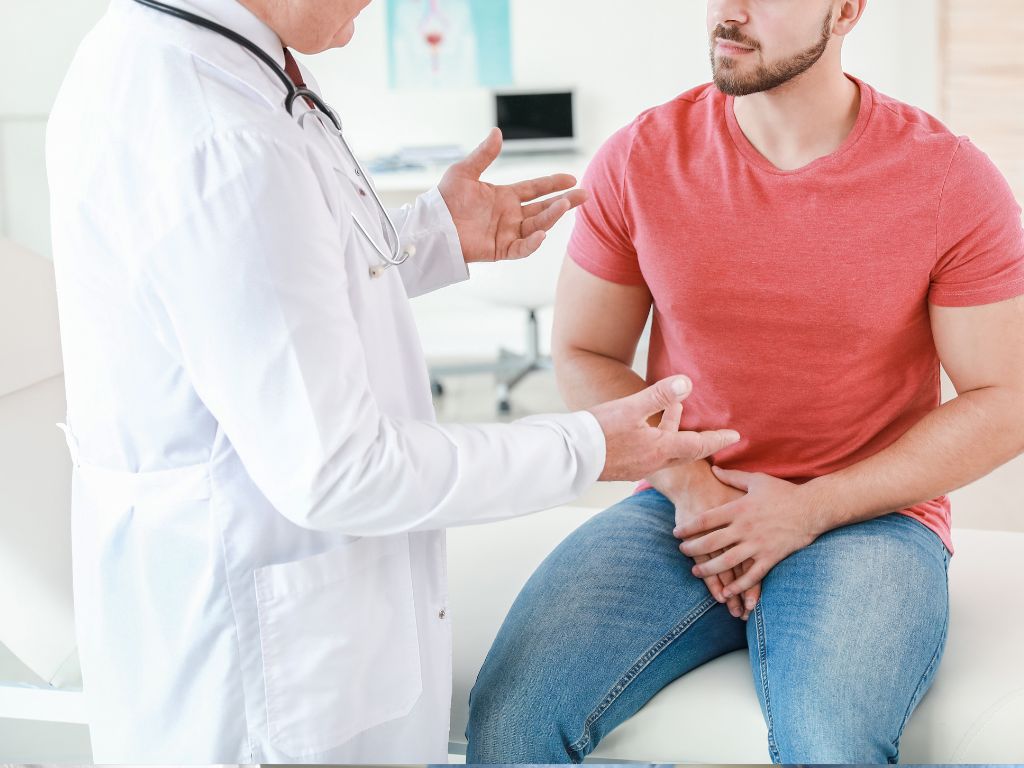 Коррекция перехода между пенисом и мошонкой